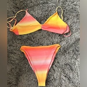 SKATIE size large bikini set barely worn